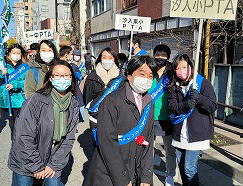 写真:社会を明るくする運動パレード
