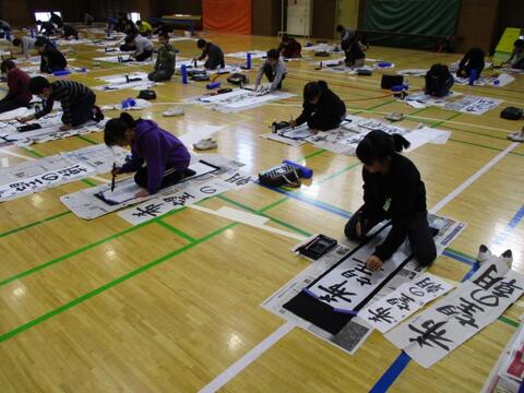 写真:席書会(5年生)2