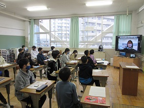 写真:3学期始業式2