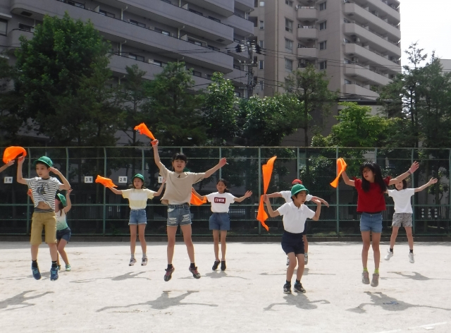 写真:最後の練習1