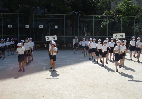 写真:運動会全体練習2