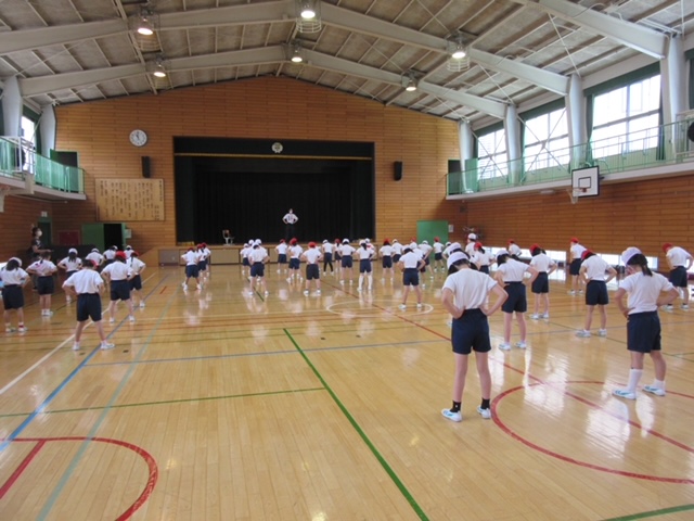 写真:体育(運動会練習)1