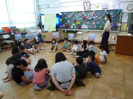 写真:1学期おつかれさま会