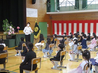 写真:入学式