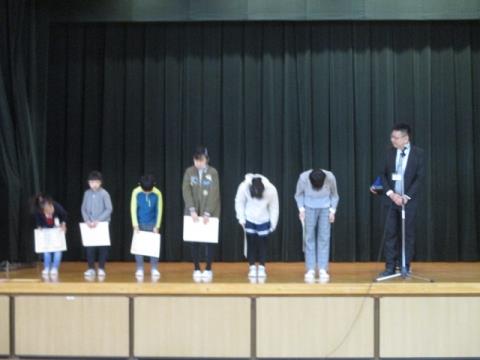 写真:表彰