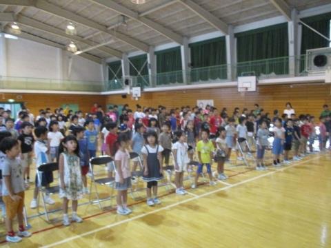 写真:音楽朝会