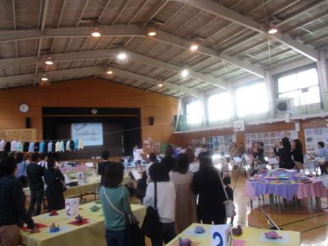 写真:展覧会最終日