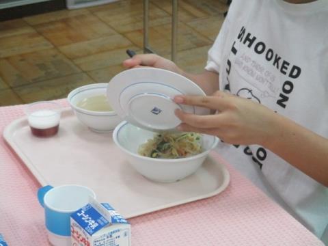 写真:開校記念給食