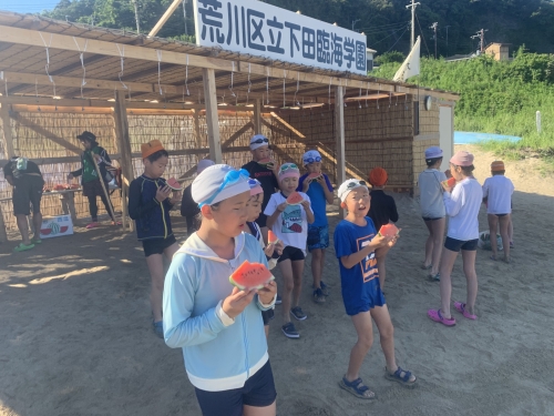 写真:4年下田臨海学園二日目5