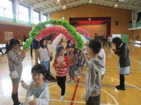 写真:1年生を迎える会