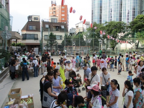 写真:100周年記念納涼大会1