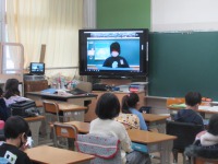 写真:3学期始業式2