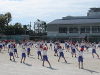 写真:運動会に向けて2