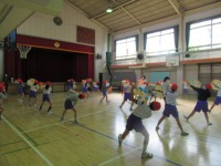 写真:運動会に向けて3