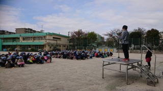 写真:1学期始業式