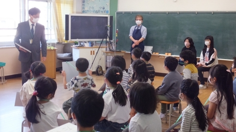 写真:1年生を迎える会