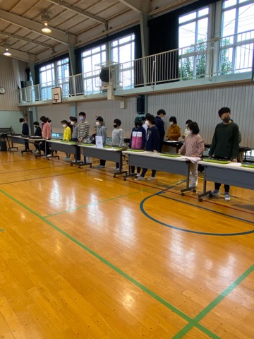 写真:わかくさ学級　卒業生を送る会　合同練習4