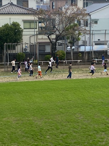 写真:校庭の緑　復活中3