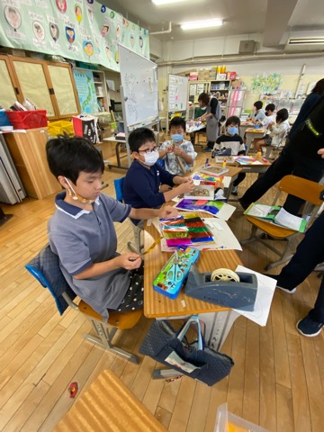 写真:わかくさ学級の学習1