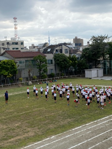 写真:かけっこ教室1