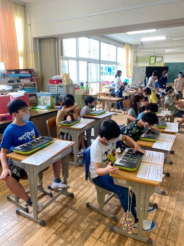 写真:わかくさ学級の学習1