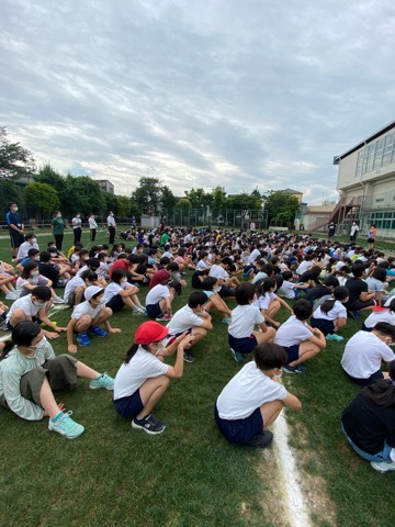 写真:プール開き集会3