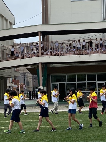 写真:運動会前日1