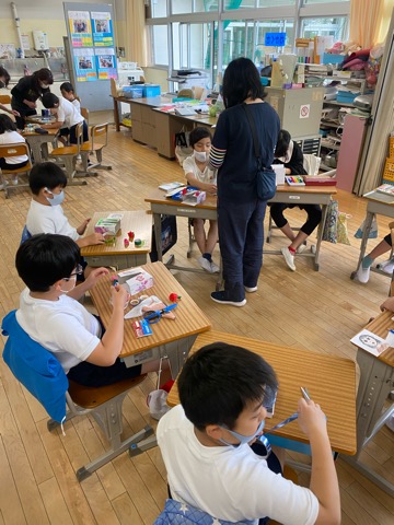 写真:わかくさ学級の学習1