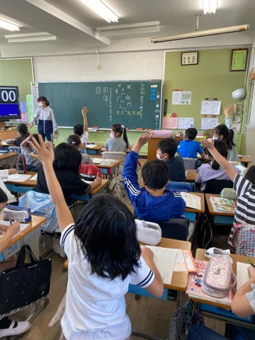 写真:4年生の学習1