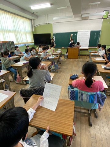 写真:5年生の学習1