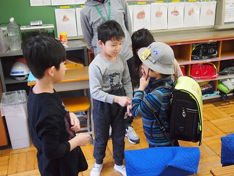 写真:一年生体験の様子1