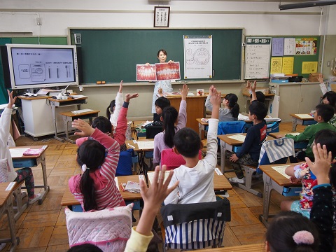 写真:歯みがき指導2