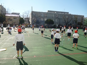 写真:体育の学習8