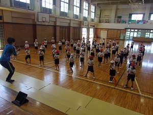 写真:運動会の練習の様子2