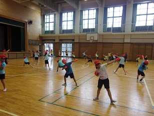 写真:運動会リハーサル3