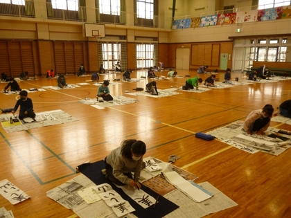 写真:席書会の様子2