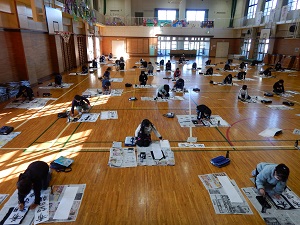 写真:席書会の様子1