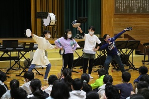 写真:音楽会紹介集会での様子2