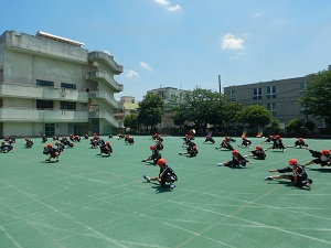 写真:運動会練習3