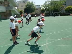 写真:陸上教室の様子3