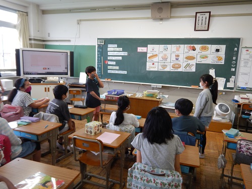 写真:英語の学習の様子1