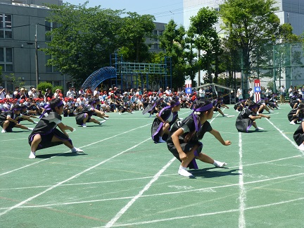 写真:「尾久六ソーラン2019」1