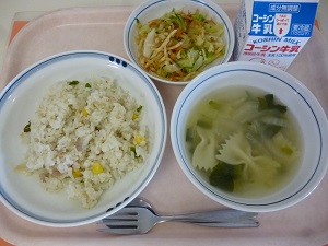 写真:1月12日の給食