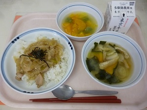 写真:1月26日の給食