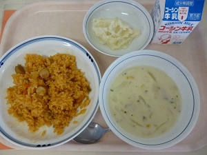 写真:1月31日の給食