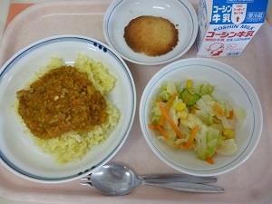 写真:12月3日の給食