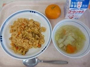 写真:12月4日の給食