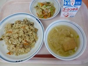 写真:12月13日の給食