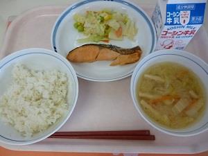 写真:12月15日の給食