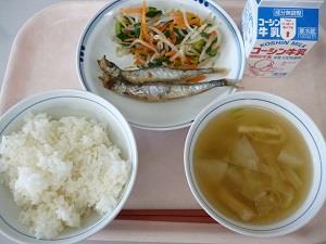 写真:12月21日の給食